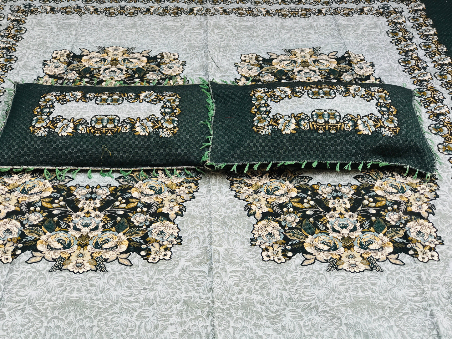 SOTI Green Cotton A1 3PC Bedsheet – Where Luxury Meets Comfort
