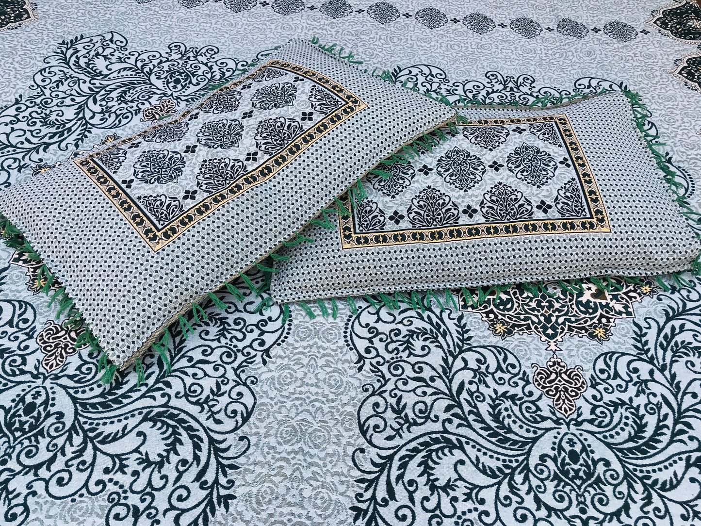 Decent White – 3PC Soti Cotton Bedsheet Set | Soft, Breathable & Durable