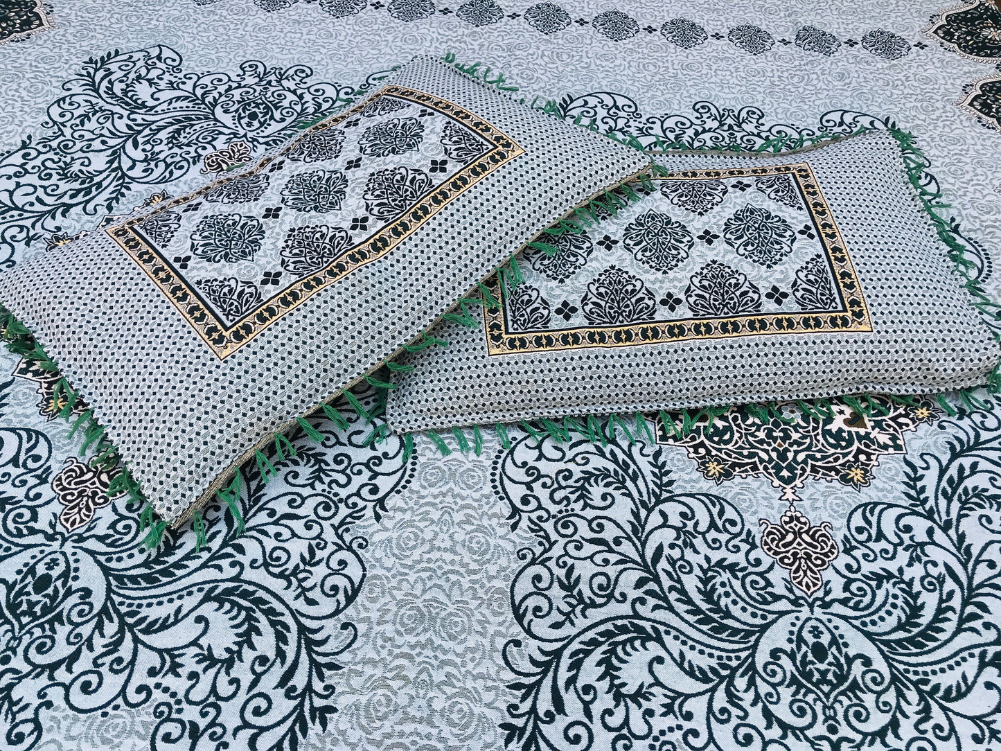 Decent White – 3PC Soti Cotton Bedsheet Set | Soft, Breathable & Durable
