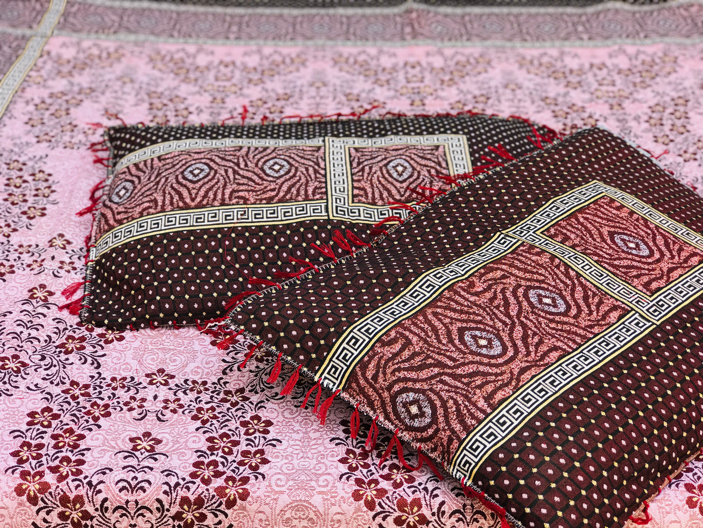 3PC Premium Soti Cotton Bedsheet – Comfort & Style in One