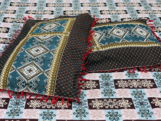 Noor SOTI Cotton 3-Pc Bedsheet Set – Timeless Comfort, Pakistani Crafted