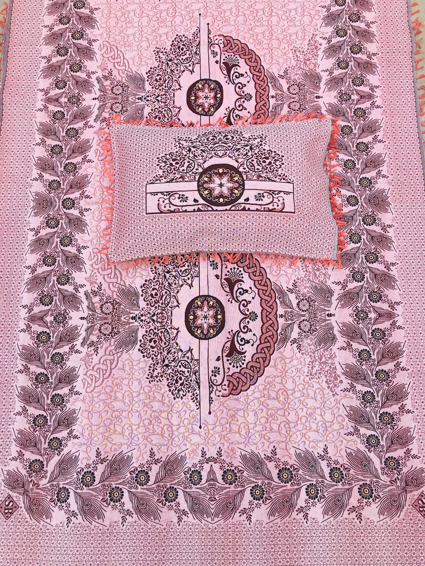 Pink Signature Cotton 3-Pc Bedsheet Set – Your Ultimate Sleep Upgrade