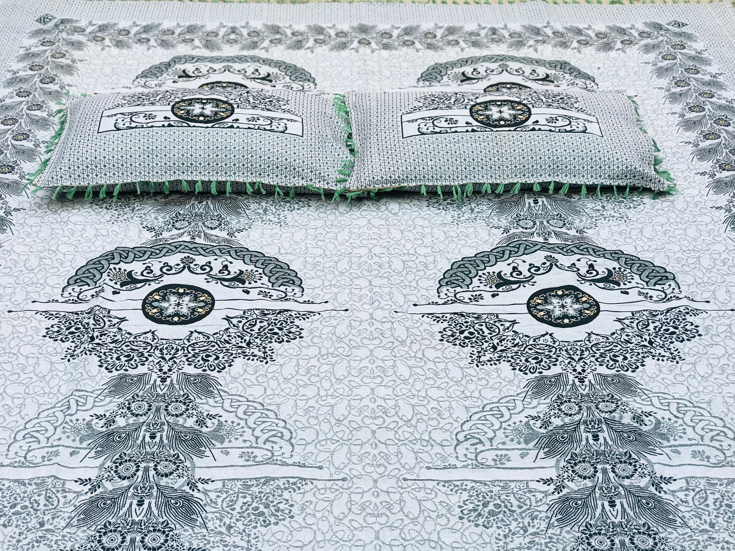 Green Signature Cotton 3-Pc Bedsheet Set – Your Ultimate Sleep Upgrade